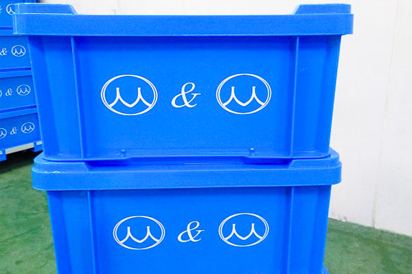 梱包作業の様子